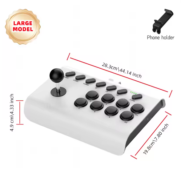 Arcade Stick Joystick - Arcade Joystick Wireless Gaming Controller for