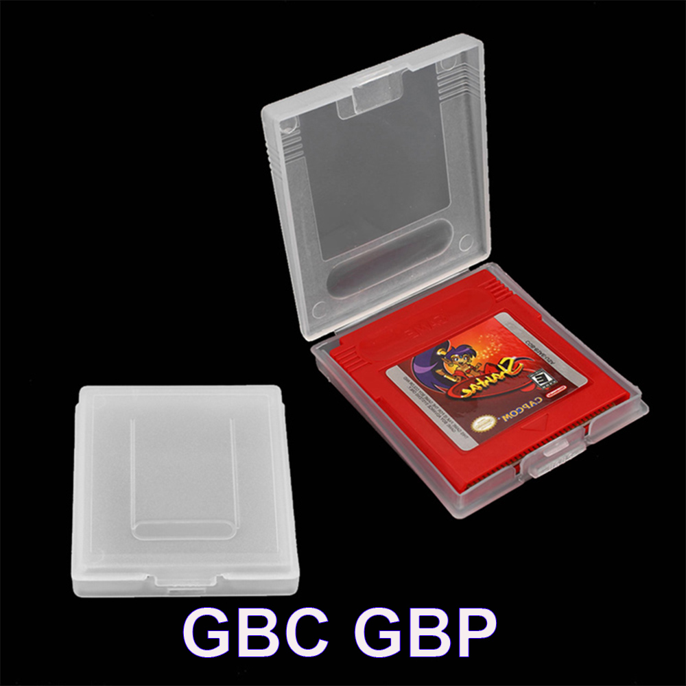 Game Boy Cartridge Holder - 10 Chiếc Nhựa Trong Trò Chơi