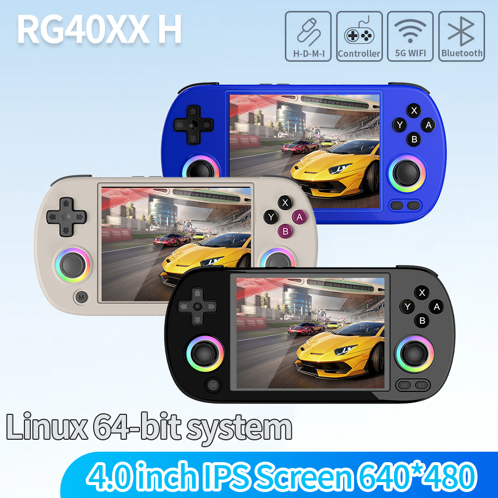 Retro Gaming Anbernic - Anbernic RG40XXH 64-bit Linux Retro Handheld