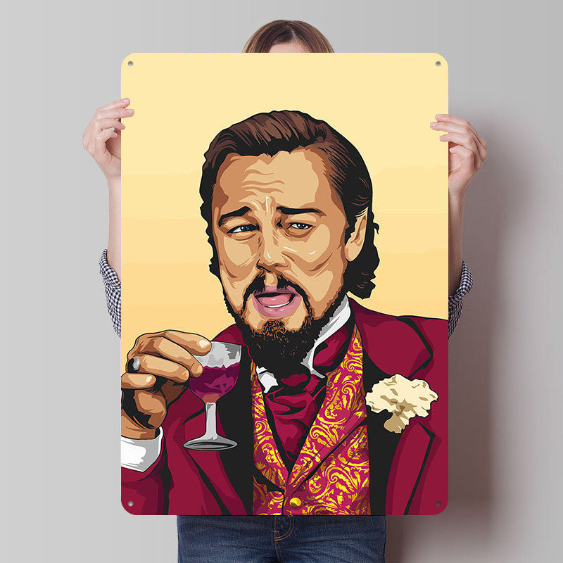 Leo Meme Funny Printed Poster  - đánh giá và giá Retro Gaming Meme