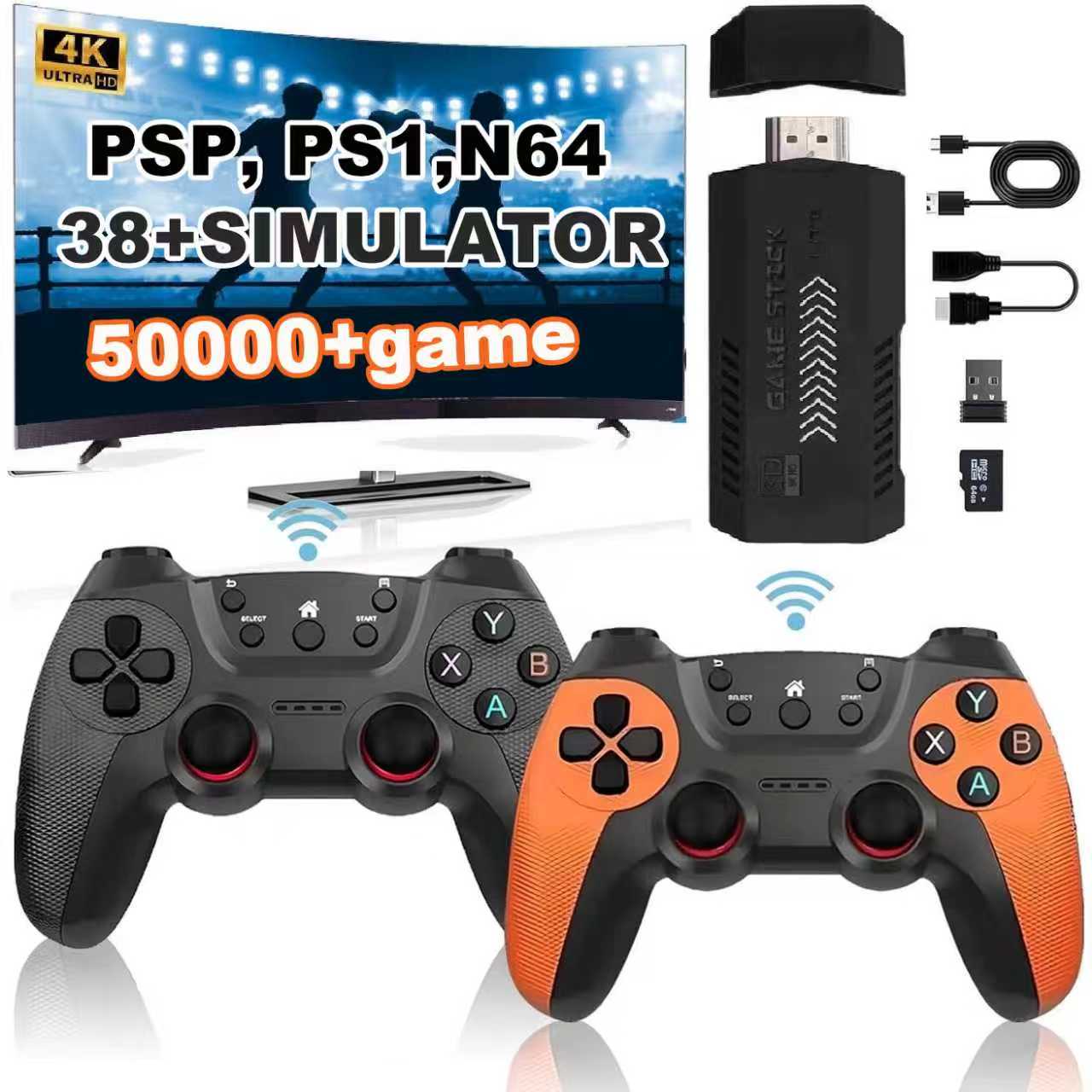 X2Pro TV Game Stick 4K HD Vide - đánh giá và giá Retro Gaming Game Stick