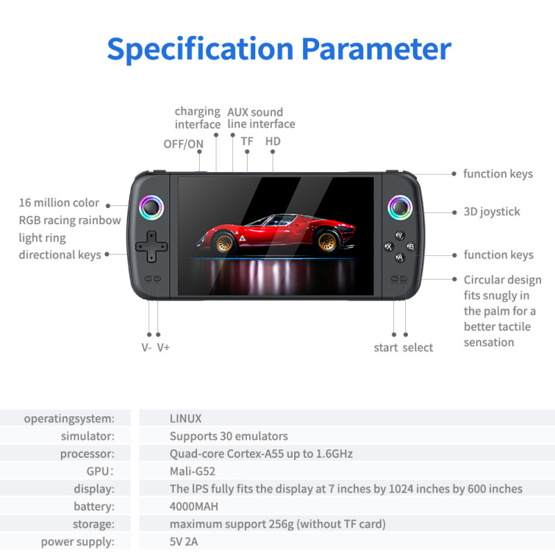 New M27 Large Screen Handheld  - đánh giá và giá Retro Gaming Monitor