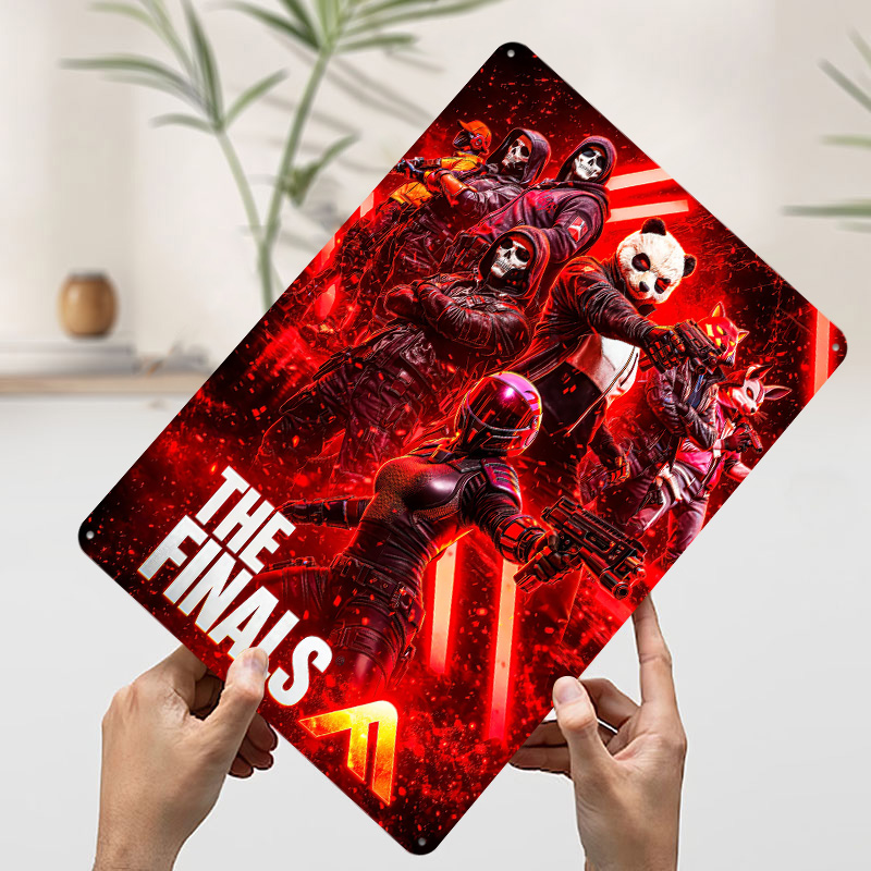 The Finals Game Metal Poster C - đánh giá và giá Retro Poster Gaming