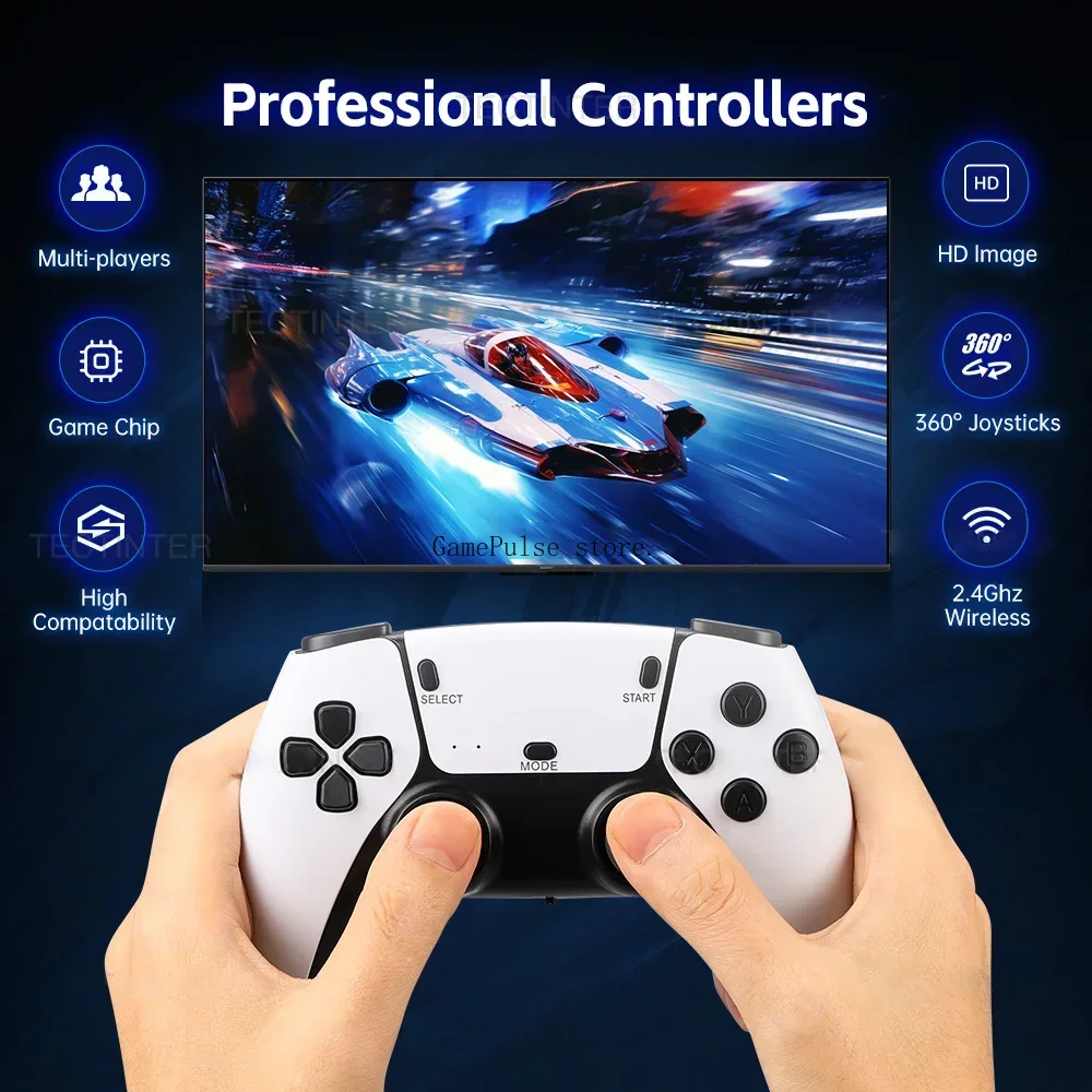 GamePulse M15 4K Game Console  - đánh giá và giá Retro Gaming Game Stick