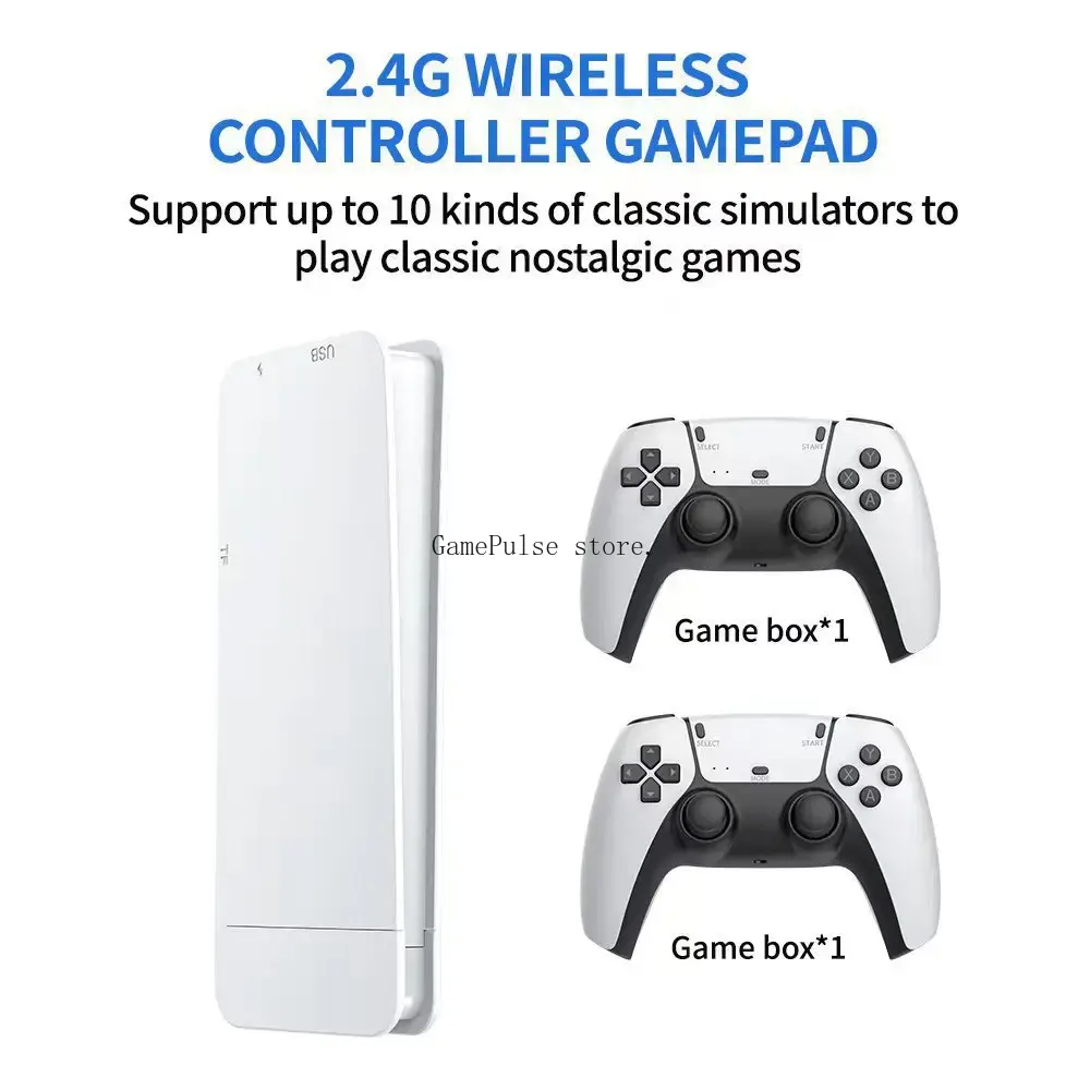 GamePulse M15 4K Game Console  - đánh giá và giá Retro Gaming Game Stick