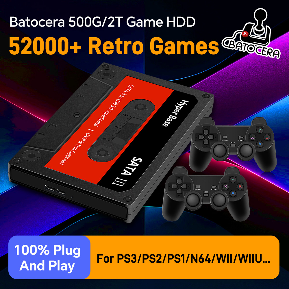 Batocera 500G Retro Game Hard  - đánh giá và giá Retro Gaming Hard Drive
