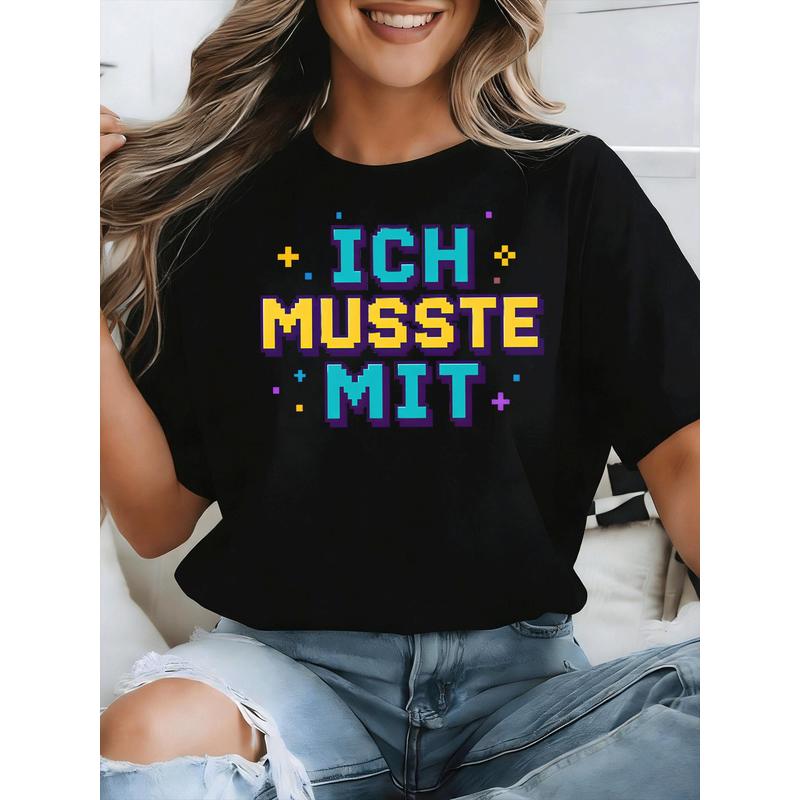 Ich Musste Mit German Meme T-S - đánh giá và giá Retro Gaming Meme