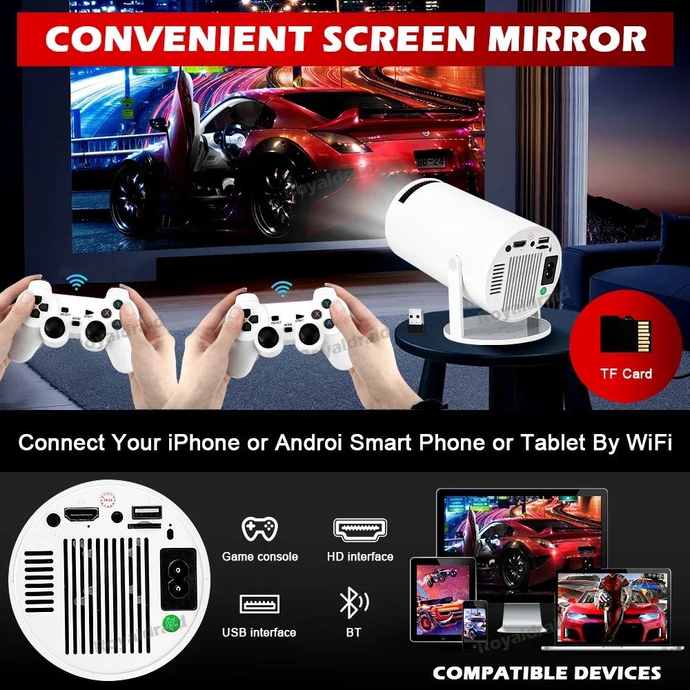 P90 Max Portable Smart Gaming  - đánh giá và giá Retro Gaming With Projector