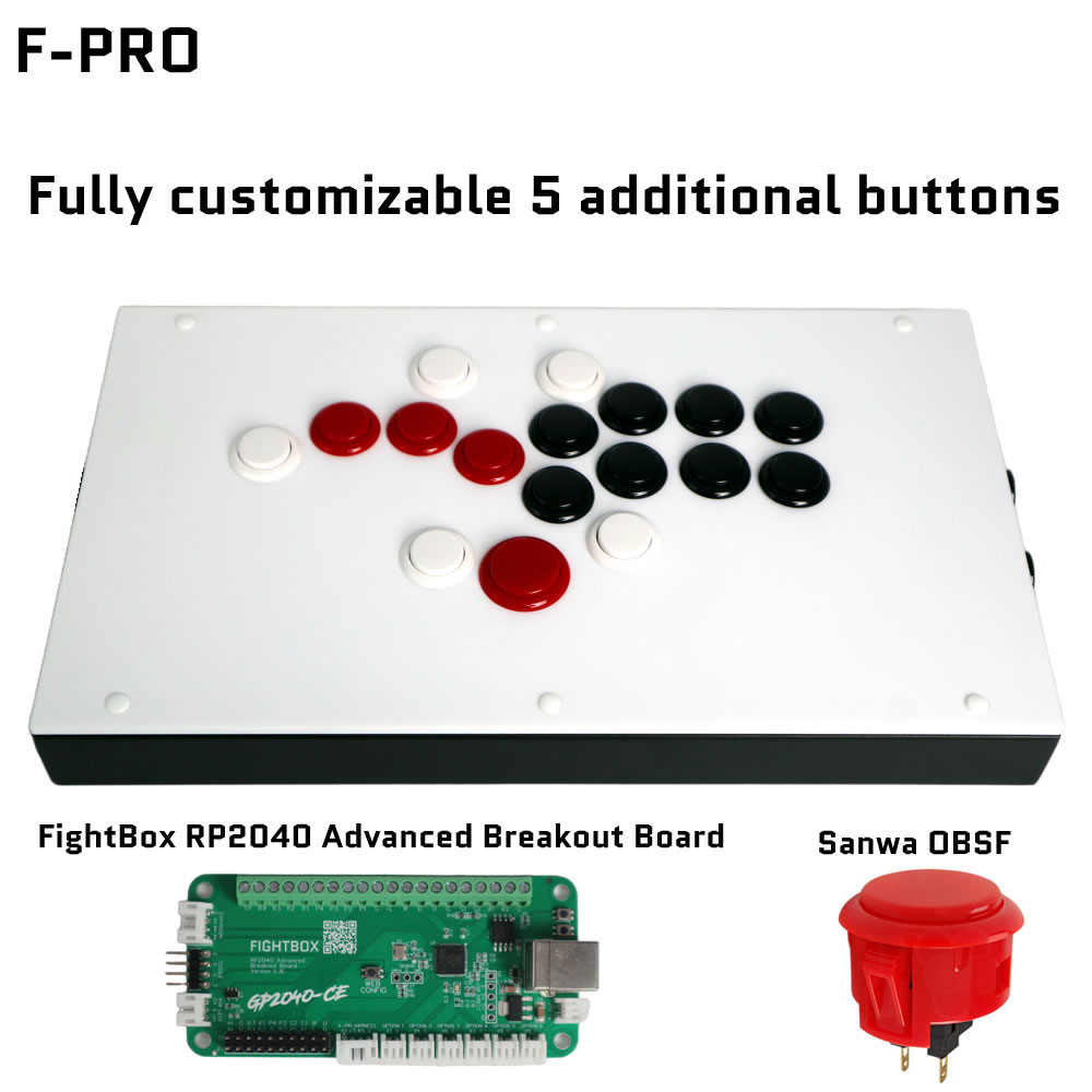 FightBox F-PRO All Button Leve - đánh giá và giá Arcade Stick Joystick