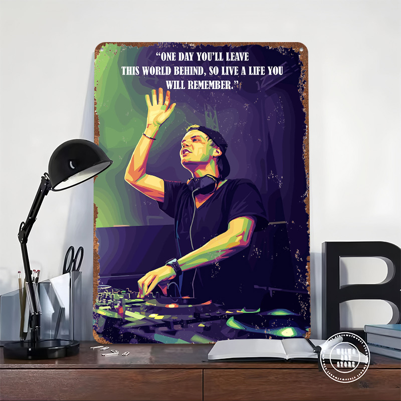 Avicii Quotes Printed Poster C - đánh giá và giá Retro Poster Gaming
