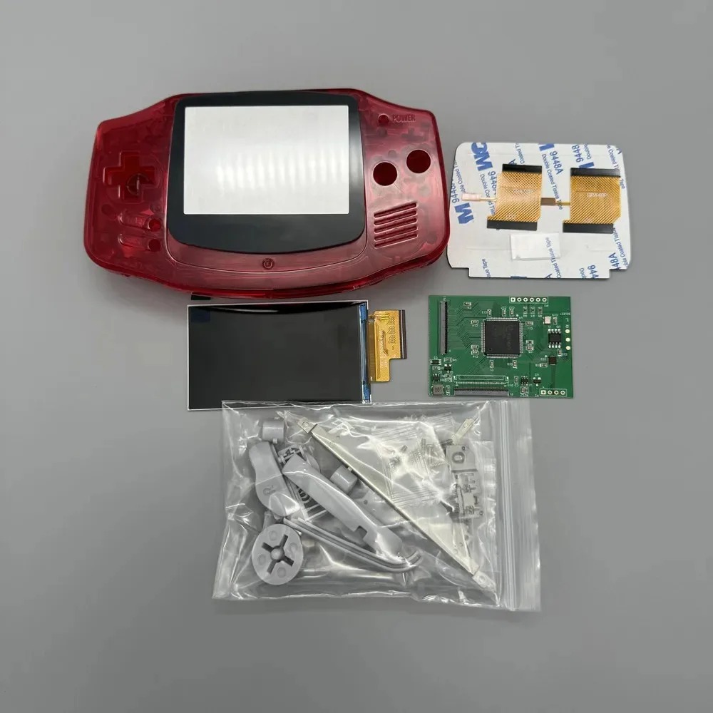 GBA IPS LCD no cut shell requi - đánh giá và giá Game Boy Cartridge Holder
