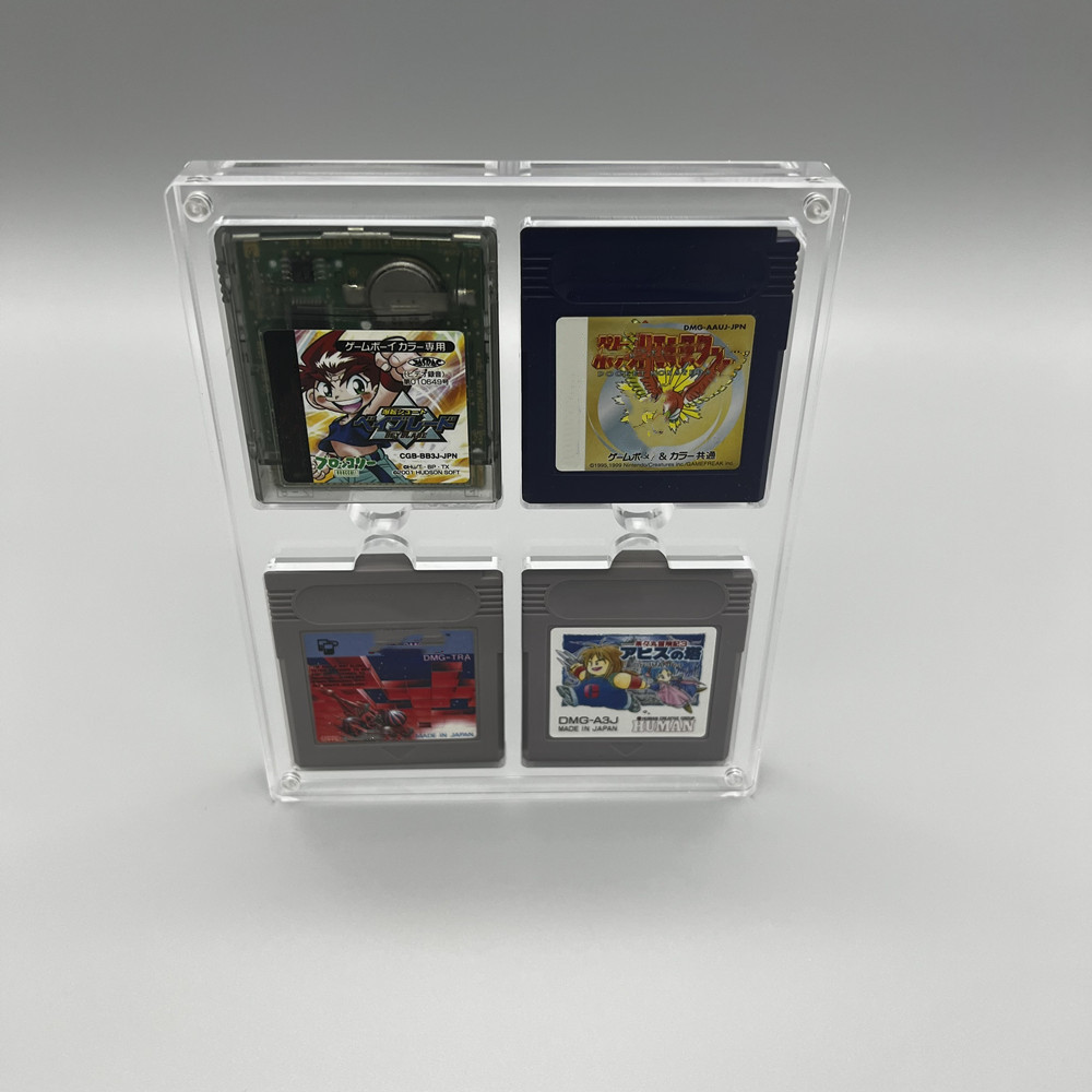 High transparency Acrylic Magn - đánh giá và giá Game Boy Cartridge Holder