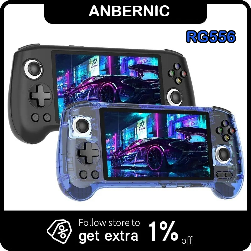 ANBERNIC RG556 Handheld Games  - đánh giá và giá Retro Gaming Anbernic