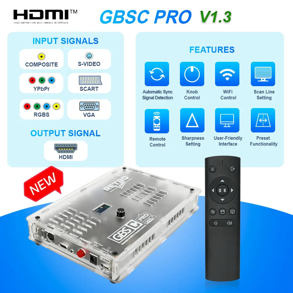 RetroScaler GBS Control Pro GB - đánh giá và giá Retro Gaming Hard Drive
