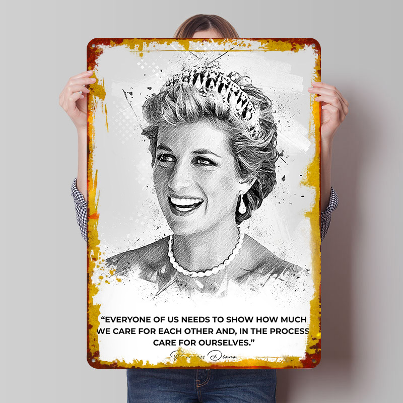 Princess Diana Spencer Poster  - đánh giá và giá Retro Poster Gaming