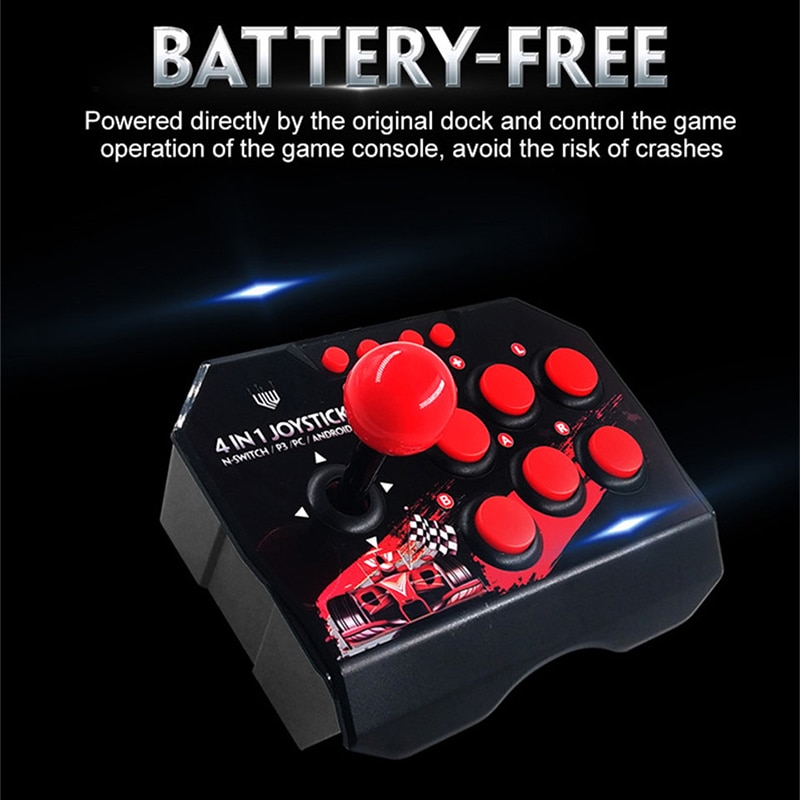 GAMINJA NS002 4 In 1 Retro Arc - đánh giá và giá Arcade Stick Joystick