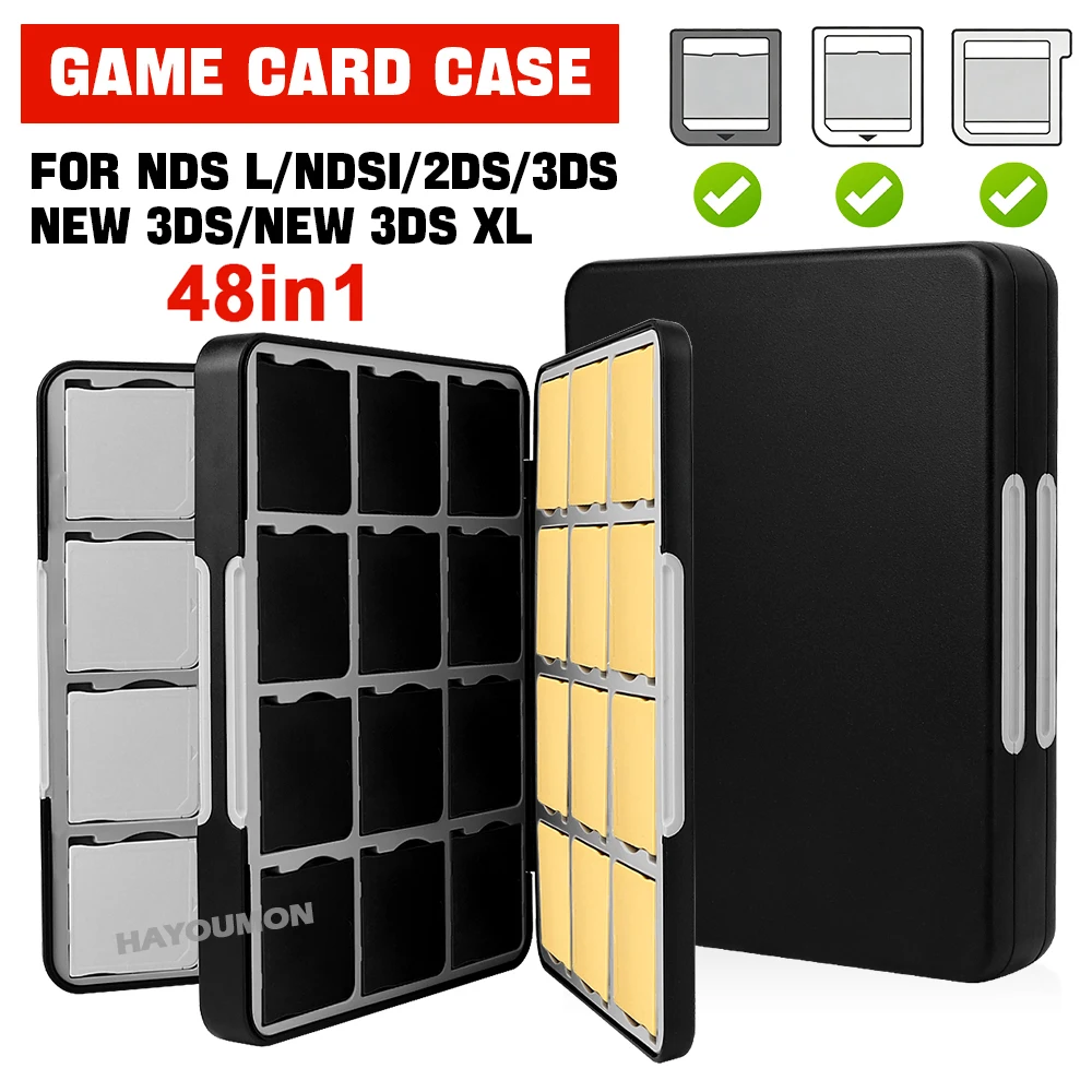 48 IN 1 Game Card Storage Case - đánh giá và giá Game Boy Cartridge Holder