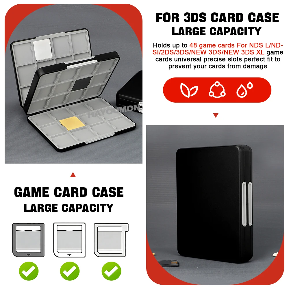 48 IN 1 Game Card Storage Case - đánh giá và giá Game Boy Cartridge Holder