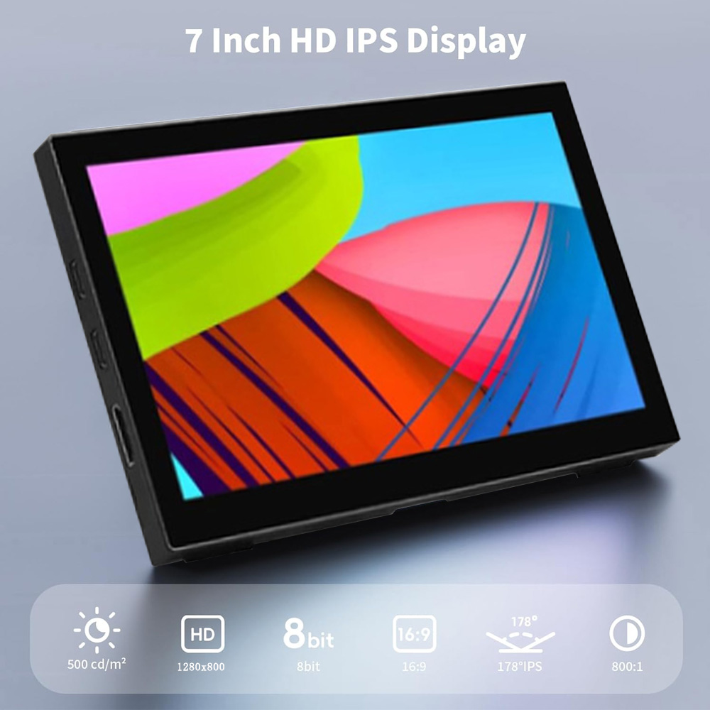 Touchscreen Small Monitor 7-In - đánh giá và giá Retro Gaming Monitor