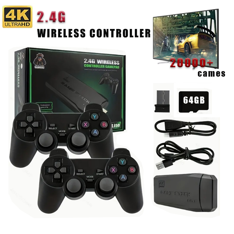 M8 Wireless Video Game Stick 2 - đánh giá và giá Retro Gaming Game Stick