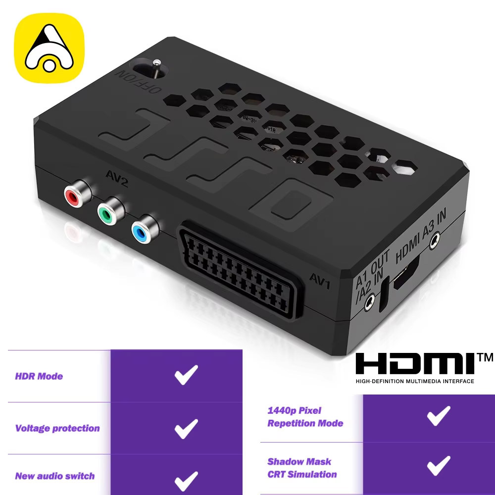 OSSC Upscaler HDMI™ Converter  - đánh giá và giá Retro Gaming Hard Drive