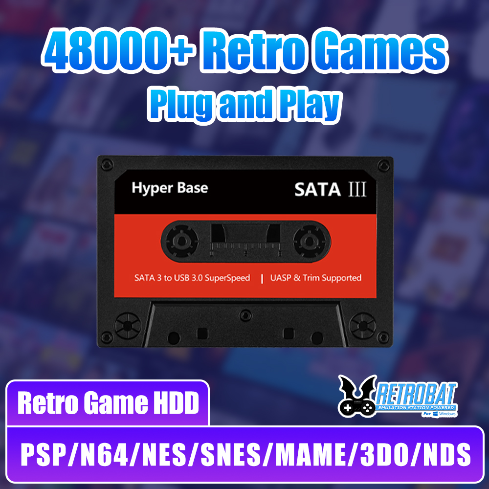 Batocera 500G Game Hard Drive  - đánh giá và giá Retro Gaming Hard Drive