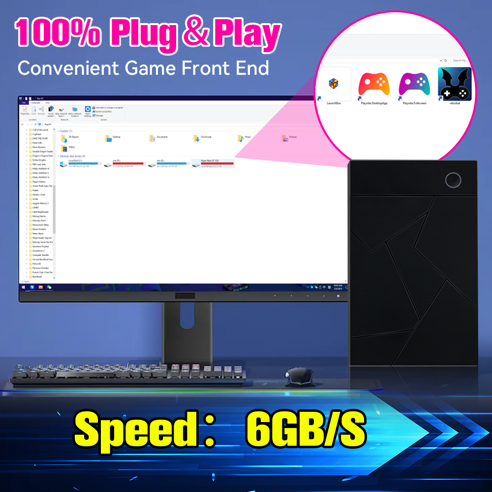 3TB Gaming HDD Retro Emulation - đánh giá và giá Retro Gaming Hard Drive