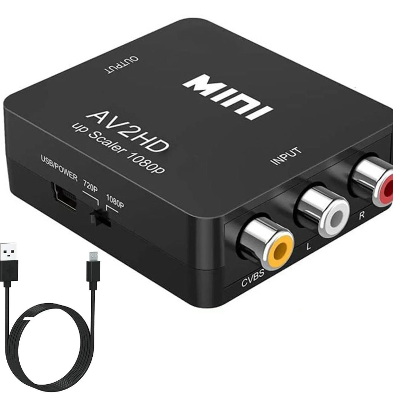 1080P Mini AV To HDMI Converte - đánh giá và giá Retro Gaming With Projector