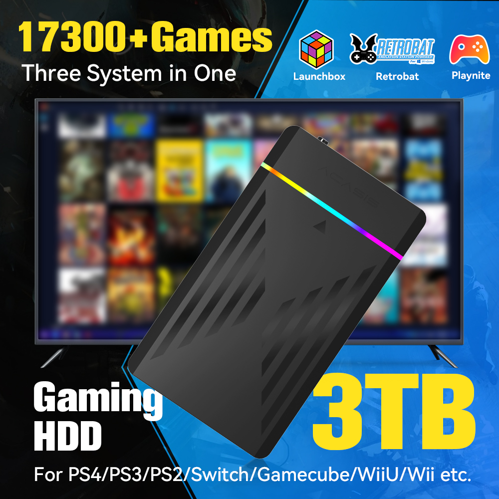 3TB Portable Gaming HDD Launch - đánh giá và giá Retro Gaming Monitor